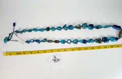 Sobral - Noite Estrelada "Wave" Resin Necklace ( 005327 )