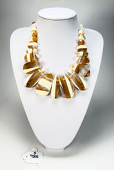 Sobral - Memphis "Marou" Resin Necklace ( 005422 )
