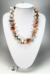 Sobral - Carmelo "Onda" Resin Necklace ( 005334 )