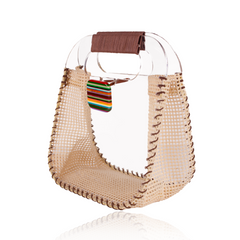 Sobral - Pop Art "Nova " Cristal Resin Handbag ( 005446 )