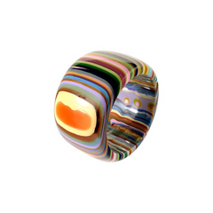 Sobral - Pop Art "PB 50" Solid Resin Bangle ( 000932 )