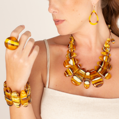 Sobral - Terra "Pipe" Resin Bracelet ( 005424 )