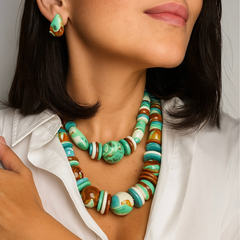Sobral - Eteria "Nida" Resin Earrings ( 005306 )