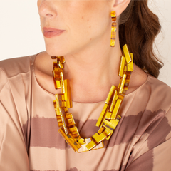 Sobral - Terra "Clarissa" Resin Earrings ( 002452 )