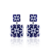 Sobral - Lisboa "Belém " Resin Earrings ( 005474 )