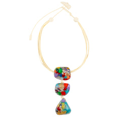 Sobral - Past Present "Cusco" Resin Necklace ( 001614 )