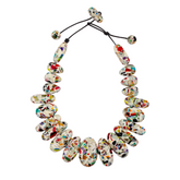 Sobral - Caillou Marfim "Monica" Resin Necklace ( 005412 )