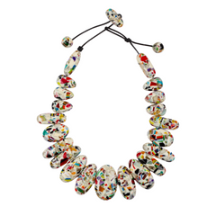 Sobral - Caillou Marfim "Monica" Resin Necklace ( 005412 )