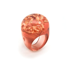 Sobral - Champagne "Apolo" Resin Ring ( 002836 ) - Size UK Q / US 8