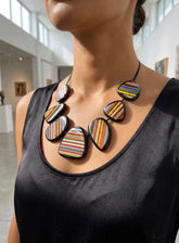 Sobral - Studio Creation "Pop Art" Resin Necklace ( 000000 )