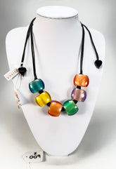 Zsiska - Bellissima 6 Bead 2026 Spectrum Resin Necklace ( 72401050599Q06 )