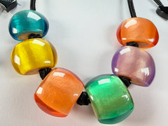 Zsiska - Bellissima 6 Bead 2026 Spectrum Resin Necklace ( 72401050599Q06 )