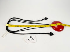 Zsiska - Colourful Statement "Pendant" Red Resin Necklace ( 40102049013Q00 )