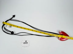 Zsiska - Luxus Pink Heart Pendant Resin Necklace ( 6350205PINKQ00 )