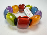 Zsiska - Bellissima New Spectrum Large 9 Bead Resin Bracelet ( 72403010499Q0L )
