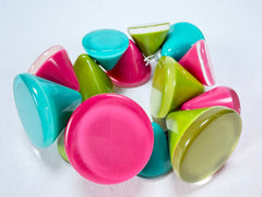 Zsiska - Joy Cool Colours Medium Resin Bracelet ( P150301TOY3Q0M )