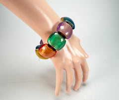 Zsiska - Bellissima 2026 Spectrum Large 10 Bead Resin Bracelet ( 72403010599Q0L )