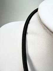 Zsiska - Flora "Prue Leith" Black & White 5 Bead Resin Necklace ( P070150FLO1305 )