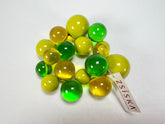 Zsiska - Baubles Yellow & Green Large Resin Bracelet ( P230301BAU2Q0L )