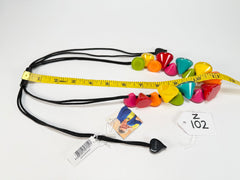Zsiska - Joy 17 Bead Colourful Combination Resin Necklace ( P150101JOY1Q17 )