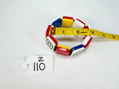 Zsiska - Vertigo Red Large Resin Bracelet ( 3440301REDDQ0L )