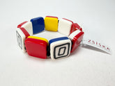 Zsiska - Vertigo Red Large Resin Bracelet ( 3440301REDDQ0L )