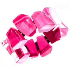 Zsiska - Emocion Hot Pink Large Resin Bracelet ( 91503019259Q0L )