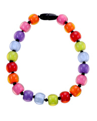 Zsiska - Colourful Beads 20 Bead New Spectrum Resin Necklace ( 40101170499Q20 )