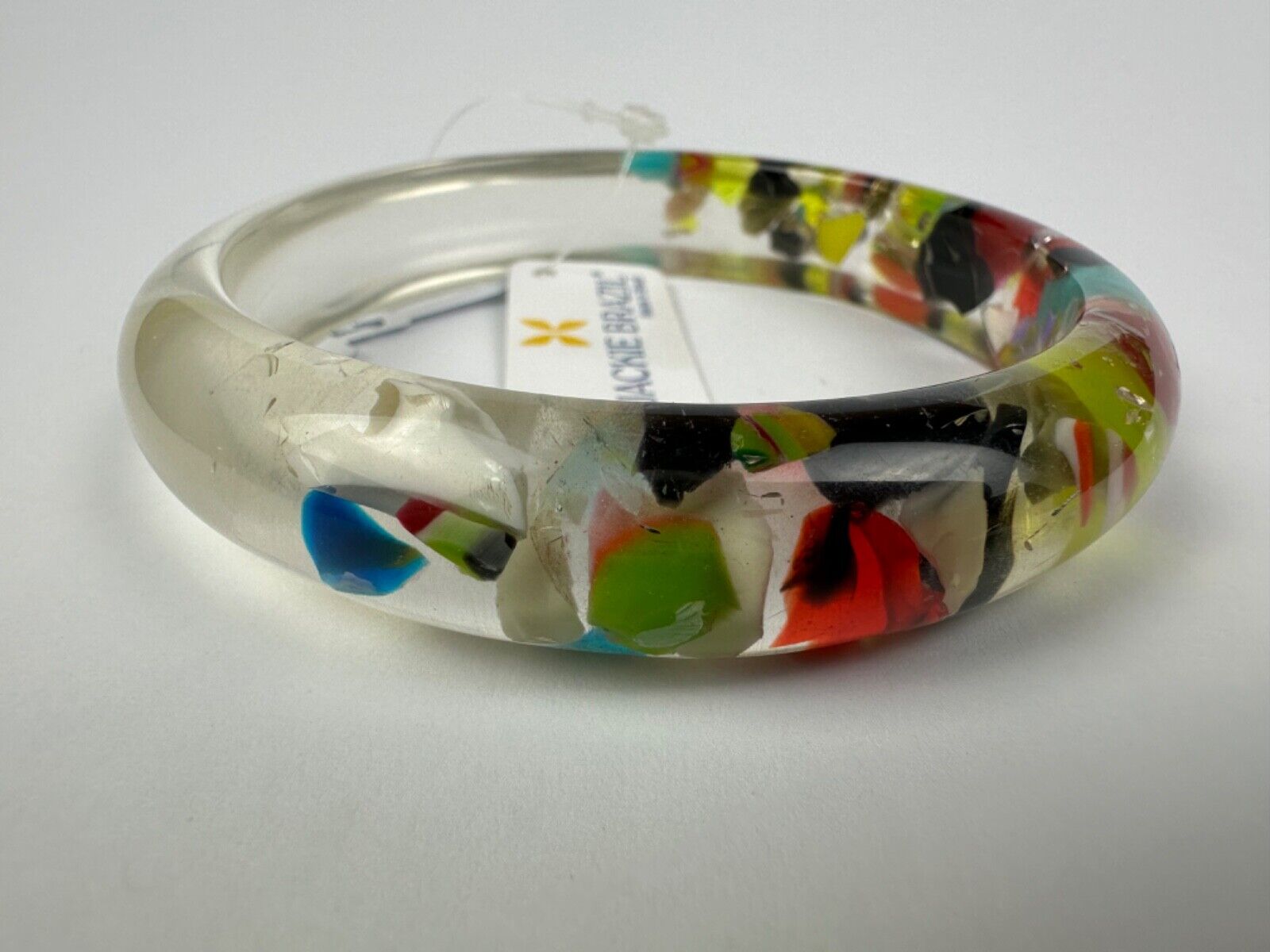 Jackie Brazil "Cushie" Cascade Solid Round 1.3cm Bangle ( B0300 )