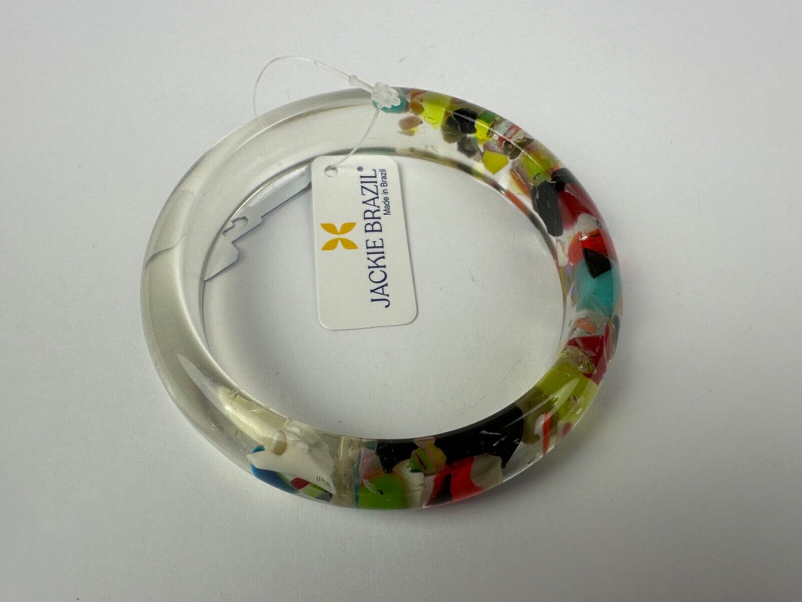 Jackie Brazil "Cushie" Cascade Solid Round 1.3cm Bangle ( B0300 )