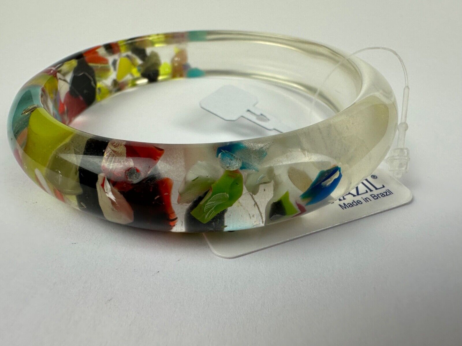 Jackie Brazil "Cushie" Cascade Solid Round 1.3cm Bangle ( B0300 )