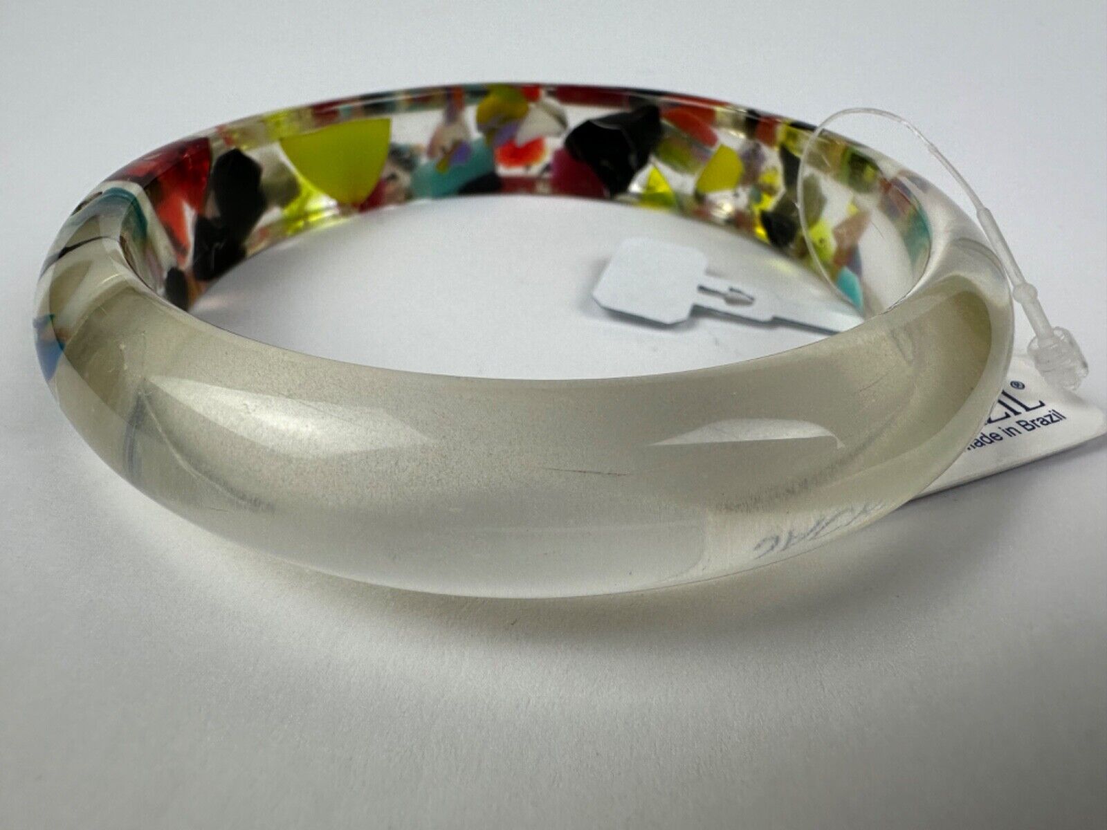 Jackie Brazil "Cushie" Cascade Solid Round 1.3cm Bangle ( B0300 )