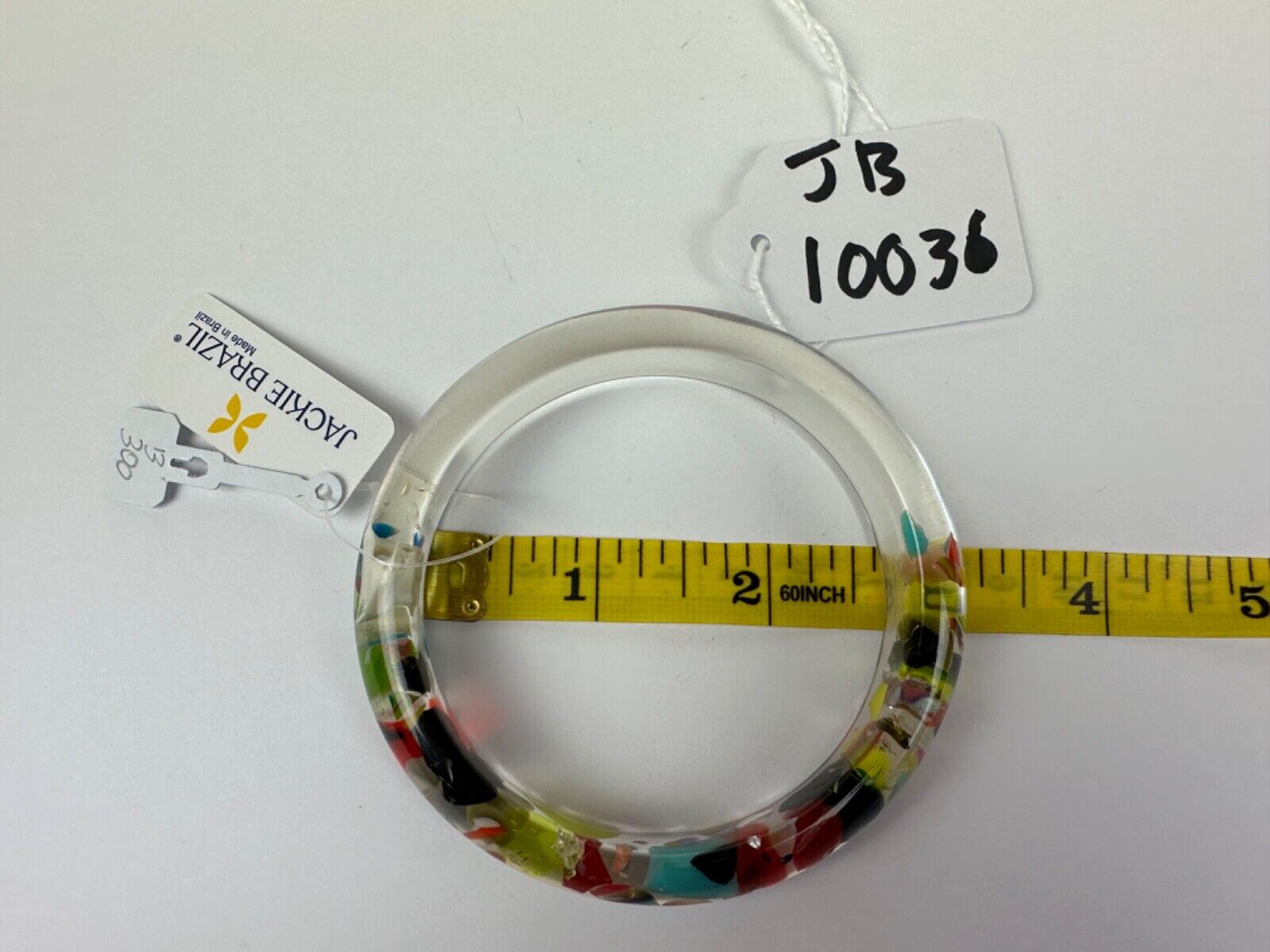 Jackie Brazil "Cushie" Cascade Solid Round 1.3cm Bangle ( B0300 )