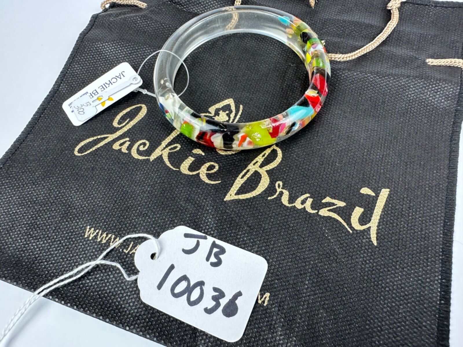 Jackie Brazil "Cushie" Cascade Solid Round 1.3cm Bangle ( B0300 )