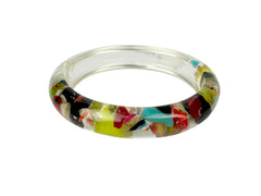 Jackie Brazil "Cushie" Cascade Solid Round 1.3cm Bangle ( B0300 )