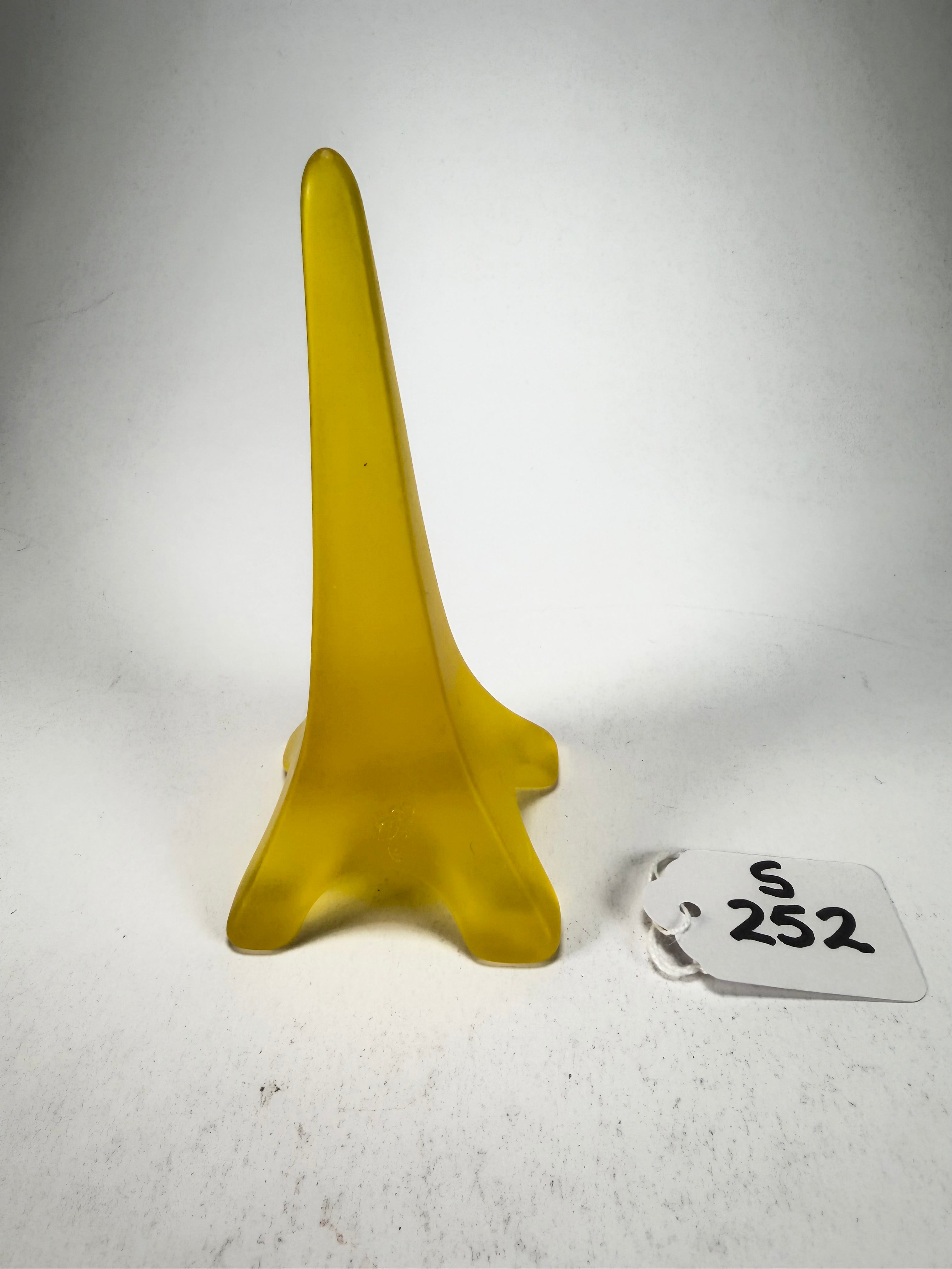 Sobral - Landmark "Eiffel Tower" Yellow Frost Medium 14cm Statue Ornament ( 000744 )