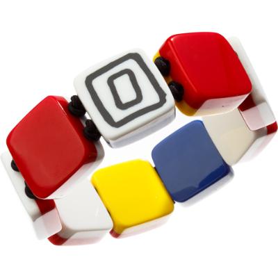 Zsiska - Vertigo Red Large Resin Bracelet ( 3440301REDDQ0L )