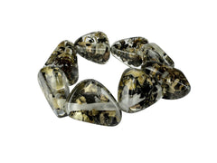 Jackie Brazil "Diamonds" Seaweed Flintstone Bone Bracelet ( B0211 )