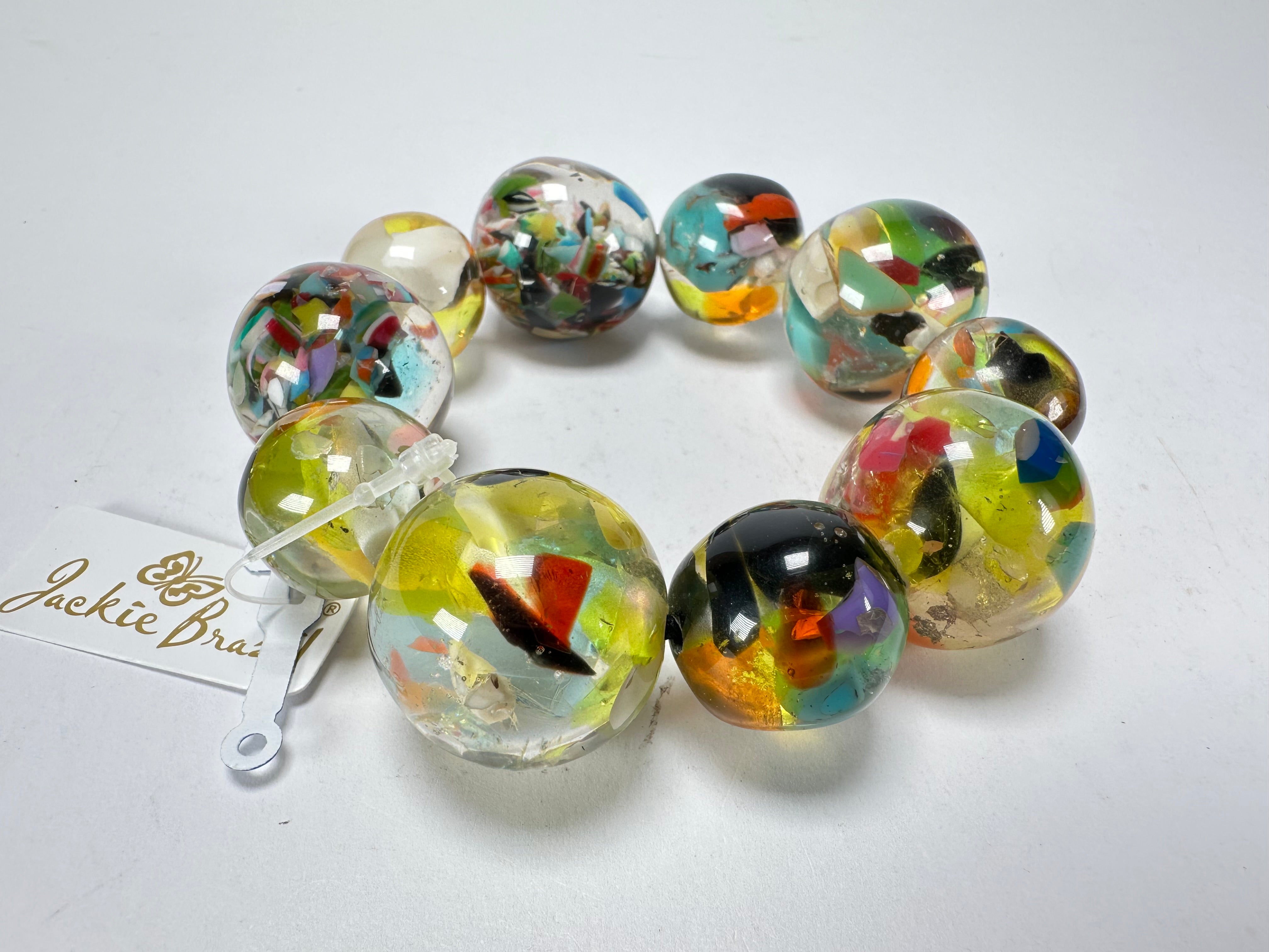 Jackie Brazil "Lola" Medium Spheres Cascade Bracelet ( B2695 )