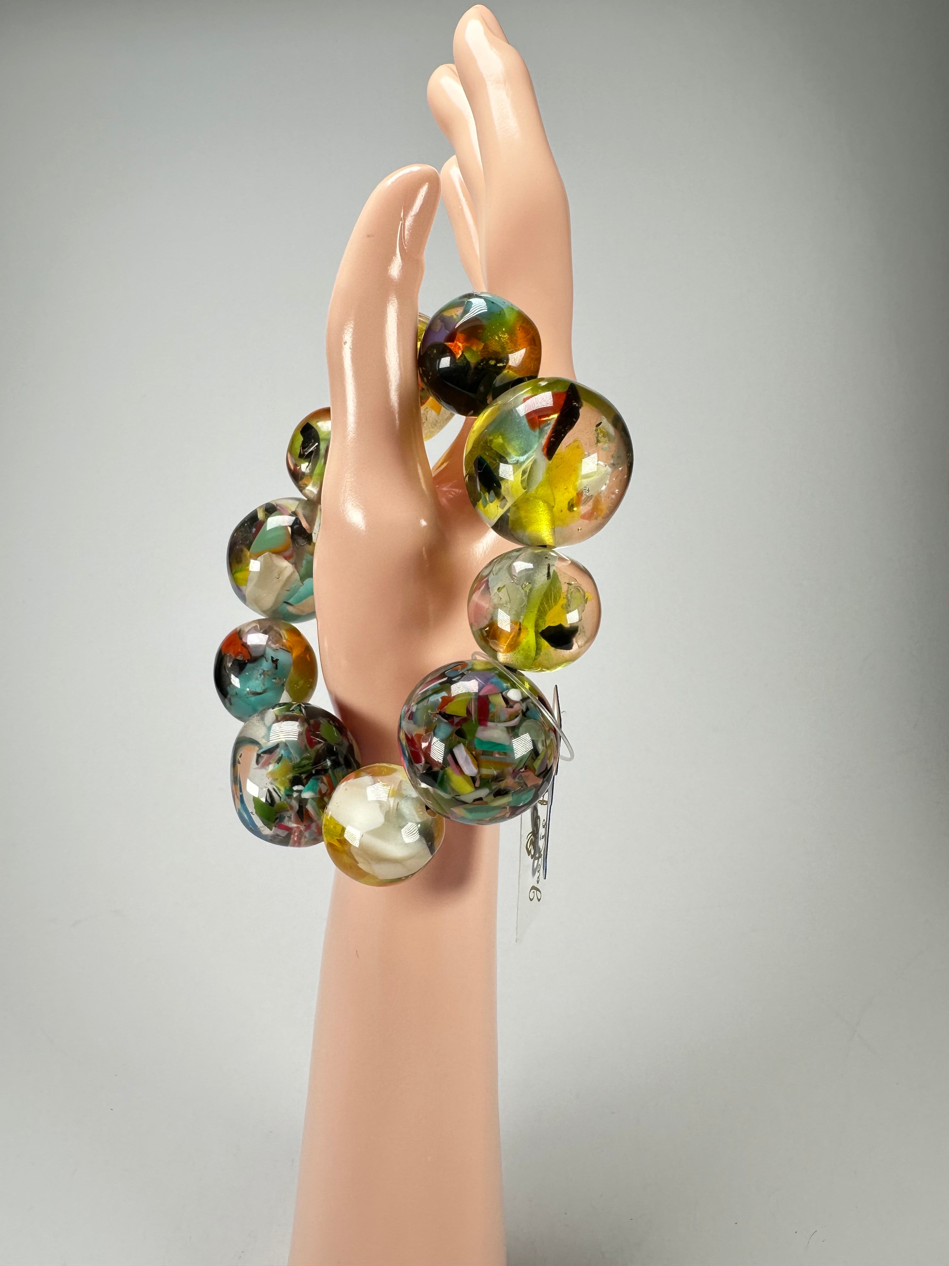 Jackie Brazil "Lola" Medium Spheres Cascade Bracelet ( B2695 )