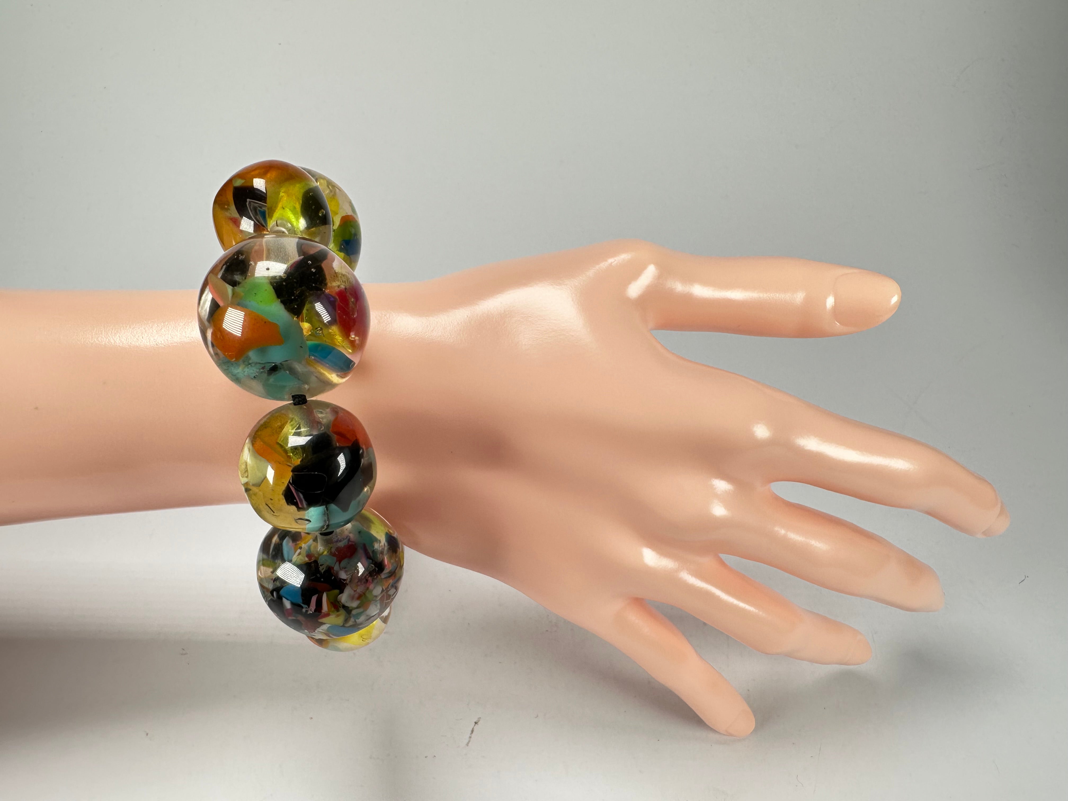 Jackie Brazil "Lola" Medium Spheres Cascade Bracelet ( B2695 )