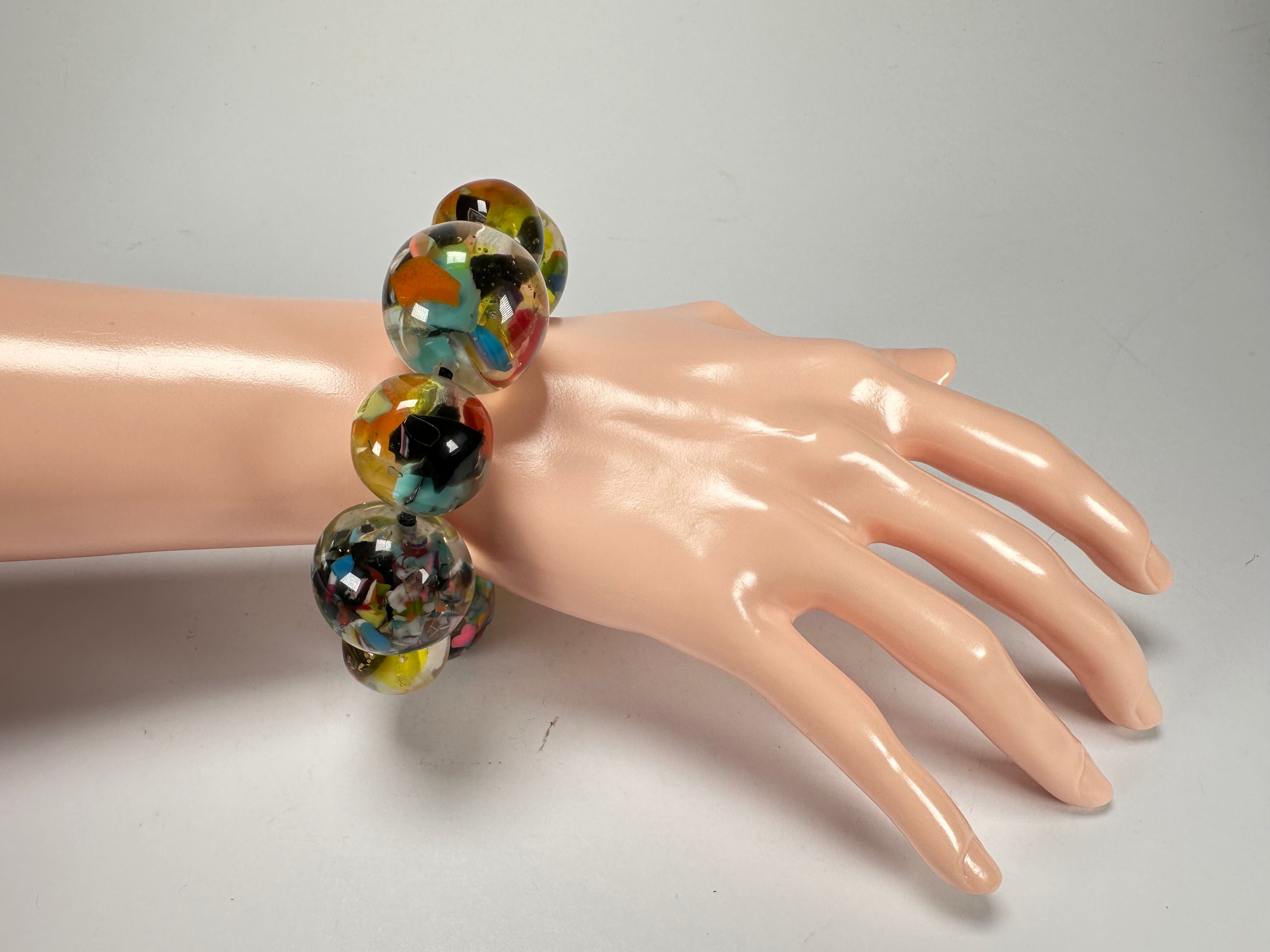 Jackie Brazil "Lola" Medium Spheres Cascade Bracelet ( B2695 )