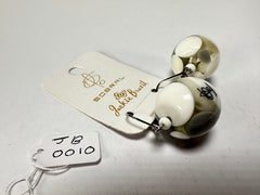 Jackie Brazil "Spots" Spotted Balls Resin Earrings ( E1468 )