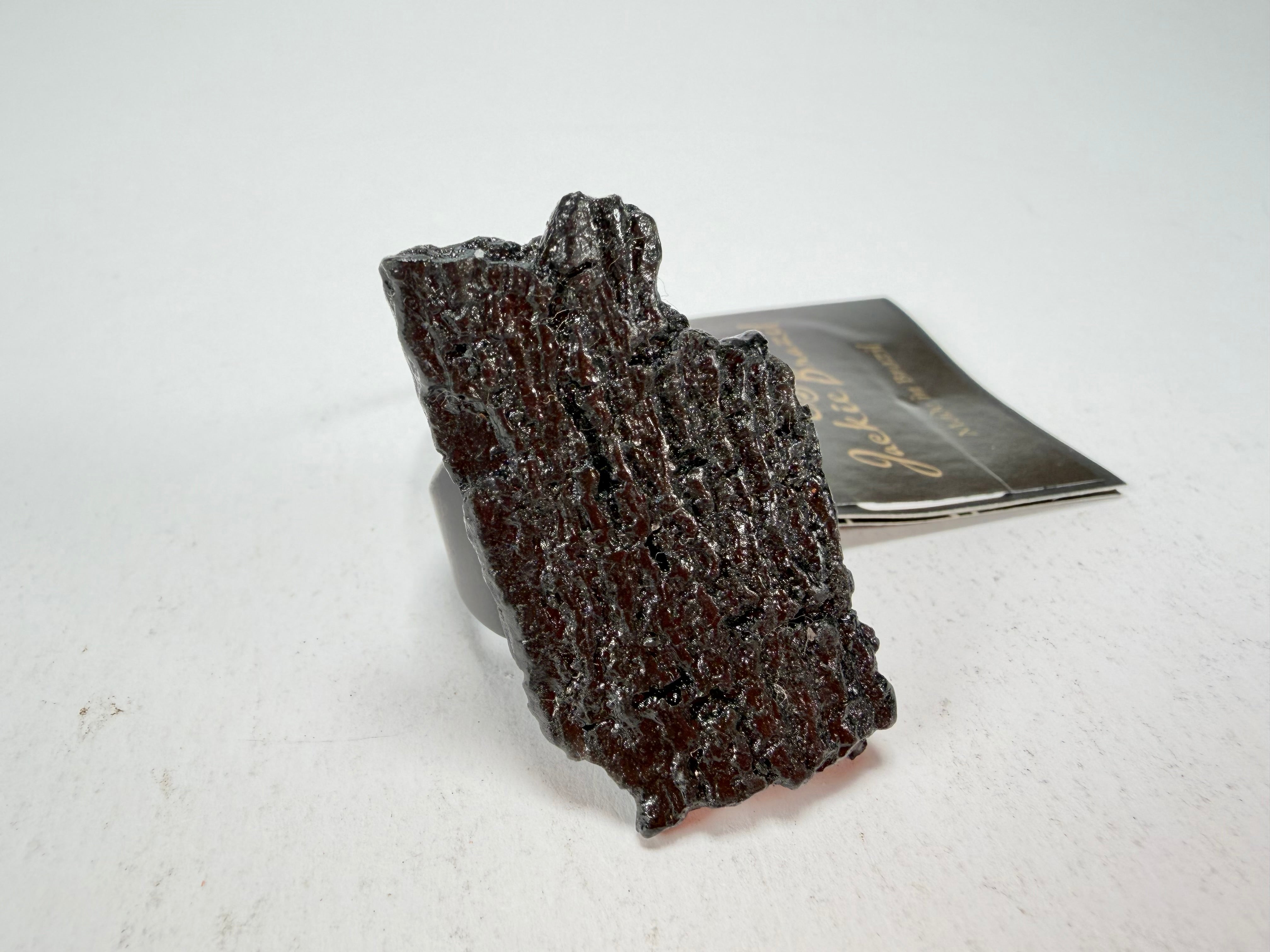 Jackie Brazil "Dark Black" Charcoal Resin Ring ( R2782 ) UK Q / USA 8