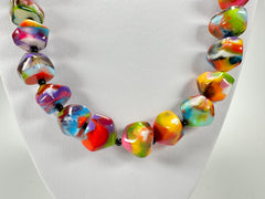 Jackie Brazil "Camille" Kandinsky Small Stones 70cm Necklace ( N0075 )