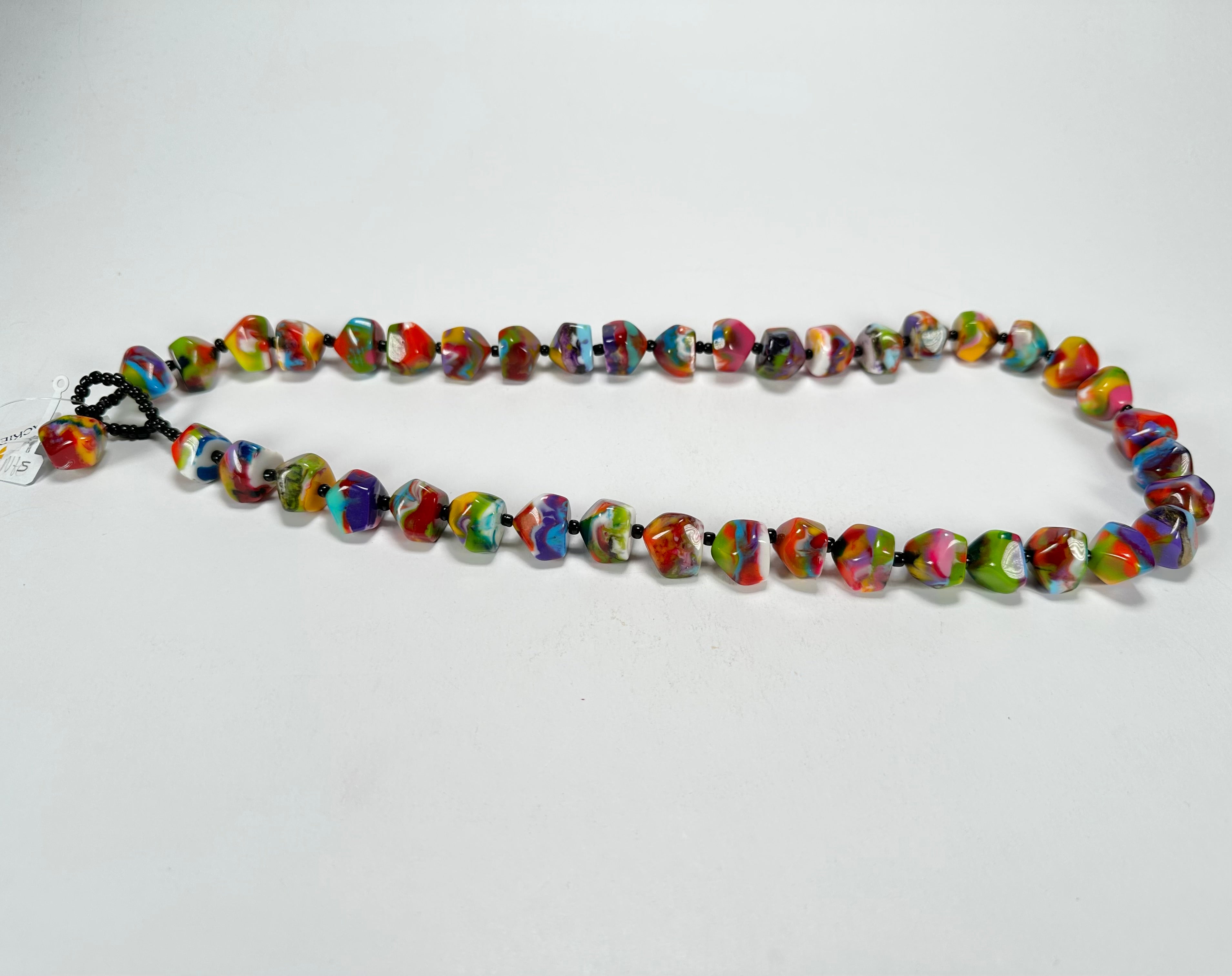 Jackie Brazil "Camille" Kandinsky Small Stones 70cm Necklace ( N0075 )
