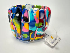 Jackie Brazil "Tulip" Kandinsky Elasticated Bracelet ( B0026 )