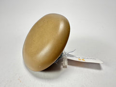 Jackie Brazil "Large Riverstone" Brown Matte 40MM Ring ( R3605 ) Size UK - P / US-7.5