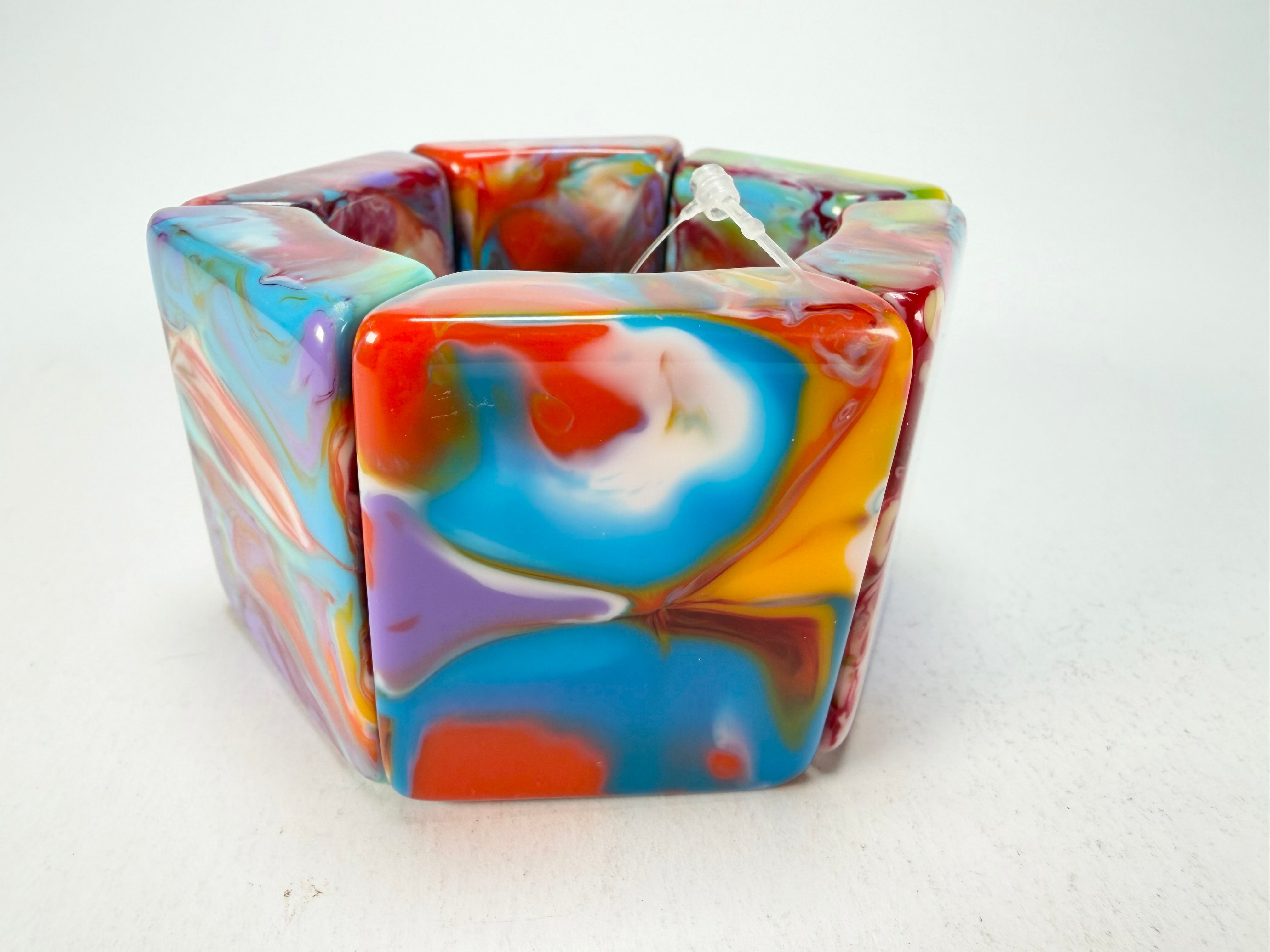 Jackie Brazil "Sabrina" Kandinsky Elasticated Bracelet ( B0225 )