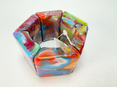 Jackie Brazil "Sabrina" Kandinsky Elasticated Bracelet ( B0225 )